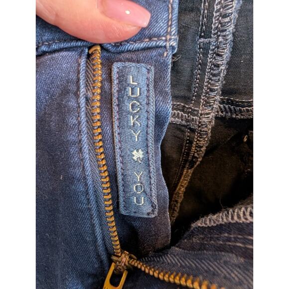 Lucky Brand Womens Hayden Skinny Ankle Montana Dark‎ Wash High Rise Jeans 4/27 - Picture 7 of 12